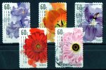 Australia 2011 Floral Festivals Set Of 5 Self-adhesives Used - Used Stamps