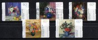 Australia 2011 Bunches Of Flowers Set Of 5 Self-adhesives Used - - - Gebraucht