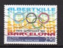 FRANCE  YT 2760  JO ALBERTVILLE / BARCELONE   OBL./USED   TB - Hiver 1992: Albertville