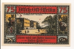 ALLEMAGNE / GERMANY - AFRICA KOLONY - 75 PFENNIG 1922 / SERIE 1 - Deutsch-Ostafrikanische Bank