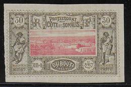 COTE DES SOMALIS - 1894 - YVERT N° 13 * - COTE = 28 EUROS - Unused Stamps