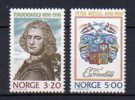 NORVEGE     Neuf  **     Y. Et T.  N°  1003 / 1004      Cote:  4,25  Euros - Unused Stamps