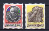 NORVEGE     Neuf  **     Y. Et T.  N°  1007 / 1008      Cote:  9,00  Euros - Neufs