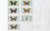 Ogden British Butterflies, 7 Out Of Set Of 50 - Wills