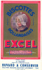 Buvard Biscottes EXCEL. - Biscotti