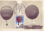 Aviation..Aérostation..M Ontgolfières..Dirigeable S..Cachet  Du Centenaire  Par Ballon Monté  Carte  1910 - Luchtballon