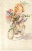 CPSM ILLUSTRATEUR MAUZAN ENFANT FILLE VELO FLEURS - Un Beau Bouquet - Mauzan, L.A.