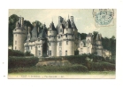 Cp, 37, Ussé, Le Château, Vue D'Ensemble, Voyagée 1907 - Other & Unclassified