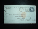 LETTRE ENTIER USA 5 C OBL. JAN-17-1930 VARICK ST STA NY 1 POUR FRANCE PAQUEBOT ILE DE FRANCE - Maritime Post