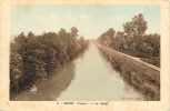 Yonne - Ref A23- Gurgy - Le Canal  - Carte Bon Etat - - Gurgy