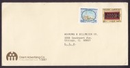 Kuwait ORIENT ADVERTISING Co. SAFAT 1986? Cover To CHICAGO Illinois USA Uncancelled - Kuwait