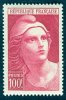 France Marianne De Gandon - N°  733 * Le 100f. Rouge Au Format Vertical - 1945-54 Marianne Of Gandon