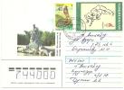 Cover Turkmenistan 1998( Snake + Atlanta 1996 Stamps) - Turkménistan