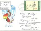 Registered Cover Turkmenistan 1998( Atlanta 1996 Stamps) - Turkmenistan