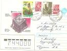 Cover Turkmenistan 1998( Snakes+ Animal + Soviet  Stamps) - Turkmenistan