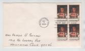USA FDC 4-11-1968 In Block Of 4 Chief Joseph National Portrait Gallery - 1961-1970