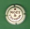 CAPSULE CHAMPAGNE  MOET & CHANDON  (blanche & Marron) - Möt Et Chandon