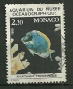 Monaco Oblitéré . Y & T N° 1484 " Aquarium " - Gebraucht