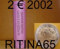 !!! N. 1 ROT./ROLL 2 € 2002 DANTE ITALIA NOT BLIND !!! - Italie