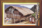 Postcard Malaysia Indigenous People Orang Asli Hut - Malaysia