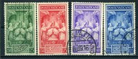1939 Vaticano, Incoronazione Pio XII , Serie Completa Usata - Usados