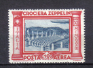 R613 - REGNO 1933 , Colonie Estive : Posta Aerea Il N. 47  *  Mint . Zeppelin - Correo Aéreo