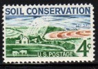 1959 USA Soil Conservation Stamp Sc#1133 Farm Agriculture Ox Cow - Unused Stamps