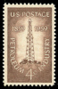 1959 USA Petroleum Industry 100th Anniv. Stamp Sc#1134 Oil Derrick - Ongebruikt