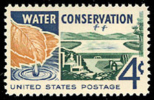 1960 USA Water Conservation Stamp Sc#1150 Bird Leaf - Unused Stamps