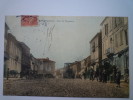 VIC-FEZENSAC  (Gers)  :  Place  Du  COMMERCE  -  Carte Couleur  (avec Rouleau Compresseur) - Vic-Fezensac