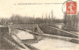 184 - CHATILLON SUR LOIRE - L'ANCIEN ET LE NOUVEAU CANAL - Chatillon Sur Loire
