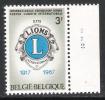 Belgie OCB 1404 (**) Met Plaatnummer 2 - 1961-1970