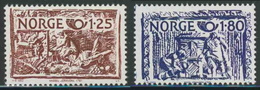 Norway Norge Norwegen 1980 Mi 821 /2 YT 777 /8 SG 863 /4 ** Cast-iron Stove Ornaments / Handwerkskunst - Unused Stamps