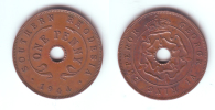 Southern Rhodesia 1 Penny 1944 - Rhodésie