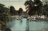 CANAL SCENE WITH CANOES, BELLES ISLE, DETROIT, MICHGAN, USA ~ ANIMATED - Detroit