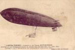 Aviation..Aérostation..D Irigeables..Zeppelins...L 'Astra  Torrès     ( Carte Décollée) - Aeronaves