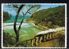 RB 824 - South Africa Postcard - Steam Railway Train On Bridge Over Kaaimans River - Wilderness, Cape - Afrique Du Sud