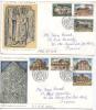 Greece FDC 17-1-1972 Monasteries And Churches With Cachet Sent To France - FDC
