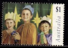 Australia MNH 1997, "Three Kings" Nativity Play, Christmas $1.00, Costume, - Ungebraucht