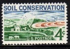 1959 USA Soil Conservation Stamp Sc#1133 Farm Agriculture Ox Cow - Kühe