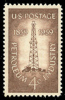 1959 USA Petroleum Industry 100th Anniv. Stamp Sc#1134 Oil Derrick Mineral - Pétrole