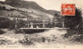 63 LA BOURBOULE - Le Chemin Des Cascades - La Passerelle Sur La Dordogne - La Bourboule