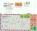 REF LIT 10 - JAPON LETTRE AVION RECOMMANDEE  A DESTINATION DE MILAN AOÛT 1978 AVEC SA CORRESPONDANCE - Lettres & Documents