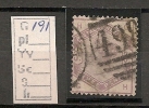 UK - VICTORIA  - 1883-84 - SG 191 - USED - Oblitérés