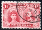 BSAC. Rhodesia 1910. 1d Rose-red Shade (p14). SG 125, SACC 125. - Andere & Zonder Classificatie