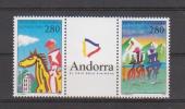 Andorre YT 450A ** : équitation , Vélo - Unused Stamps