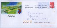 Blason, Armoiries - Mairie - PAP - FRANCE - Commune De Alquines, Pas De Calais - Marianne De Luquet - 2009 - Briefe U. Dokumente