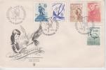 Argentine YT 613/5 Et PA 65/6 FDC : Oiseaux , Enfance - Collezioni & Lotti