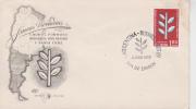 Argentine YT PA 69 FDC : Nouvelles Provinces , Carte - FDC