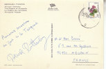 TURQUIE 70 Lira FLEUR Sur CP BERGAMA 1985 - Covers & Documents